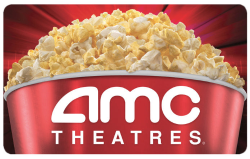 AMC Theatres Gift Card logo