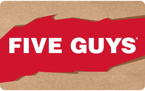 Five Guys Gift Card