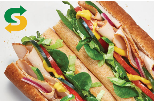 Subway Gift Card