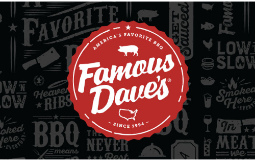Famous Dave's Gift Card